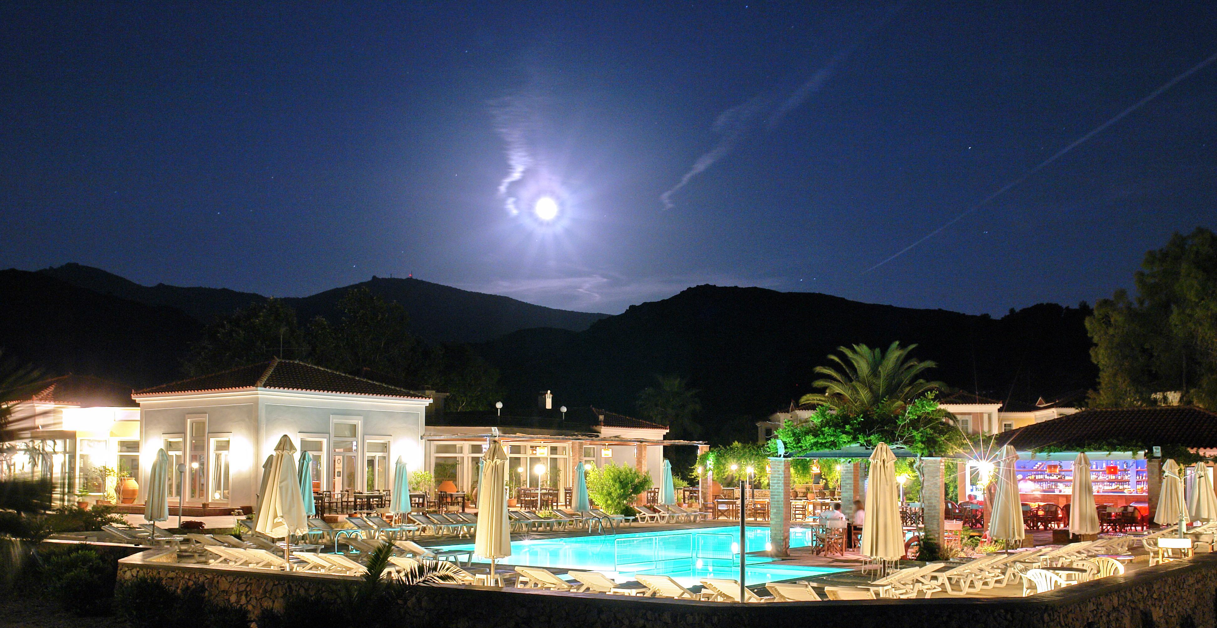Panselinos Hotel Eftalou Exterior foto