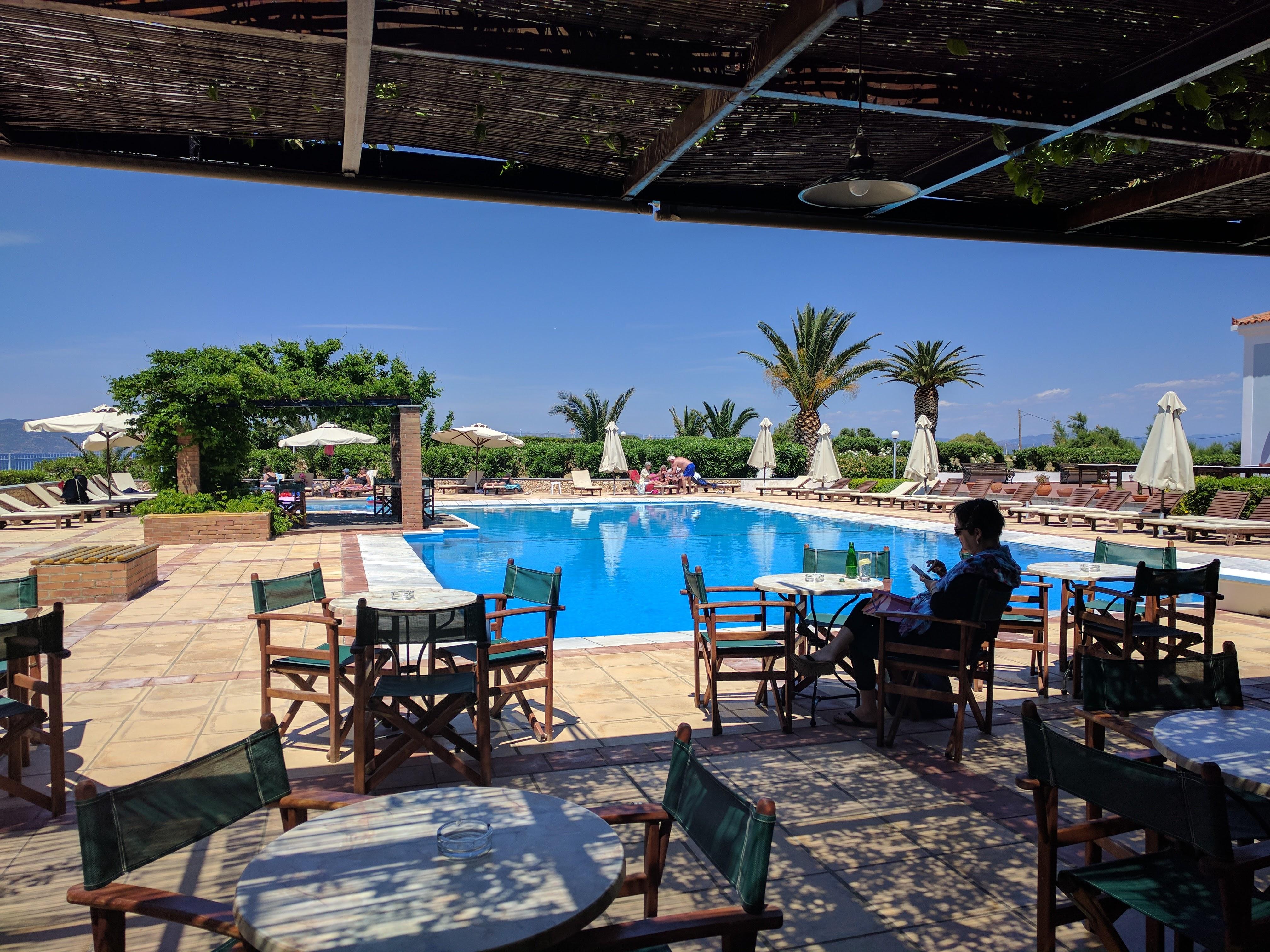 Panselinos Hotel Eftalou Exterior foto