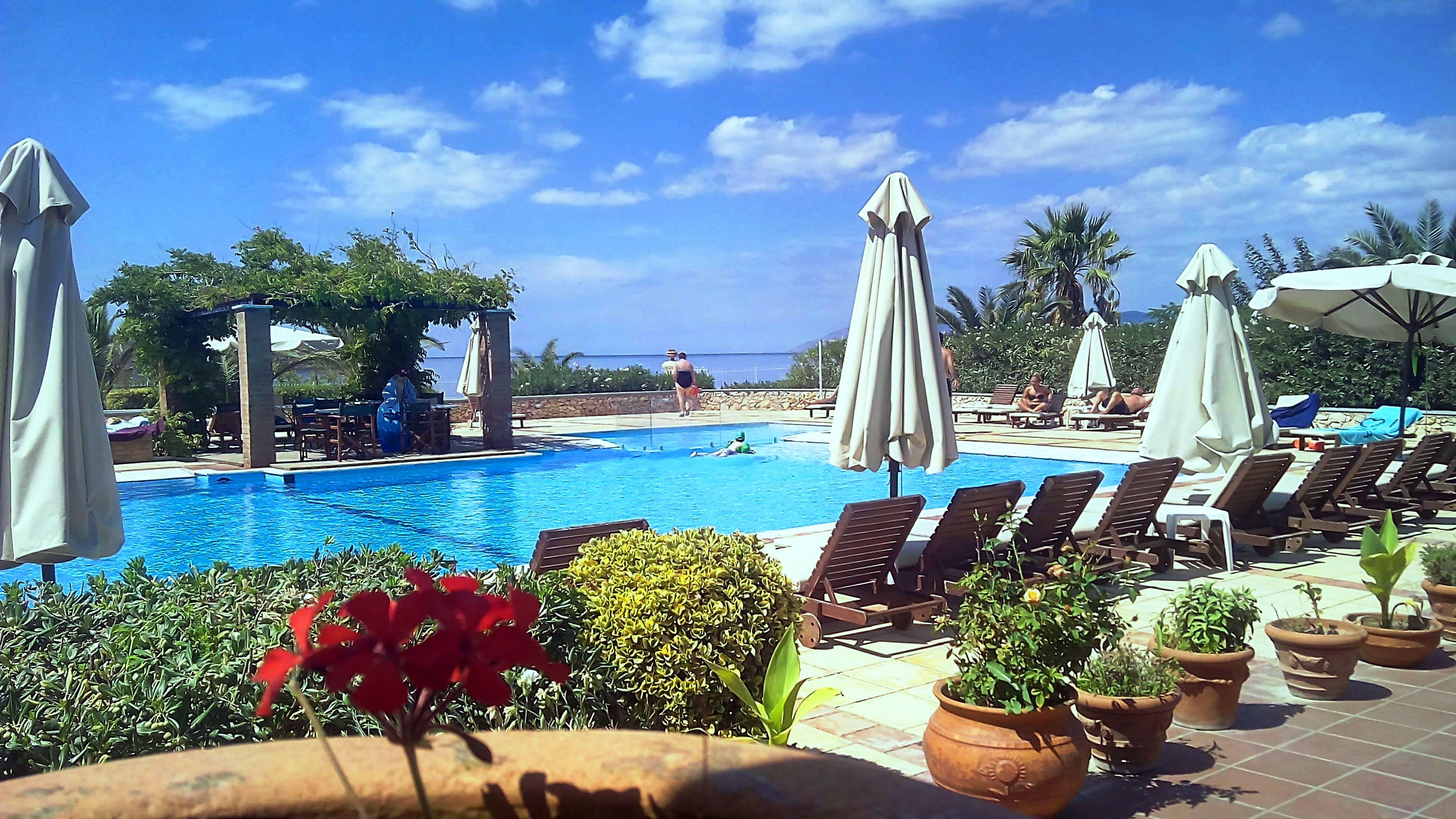 Panselinos Hotel Eftalou Exterior foto