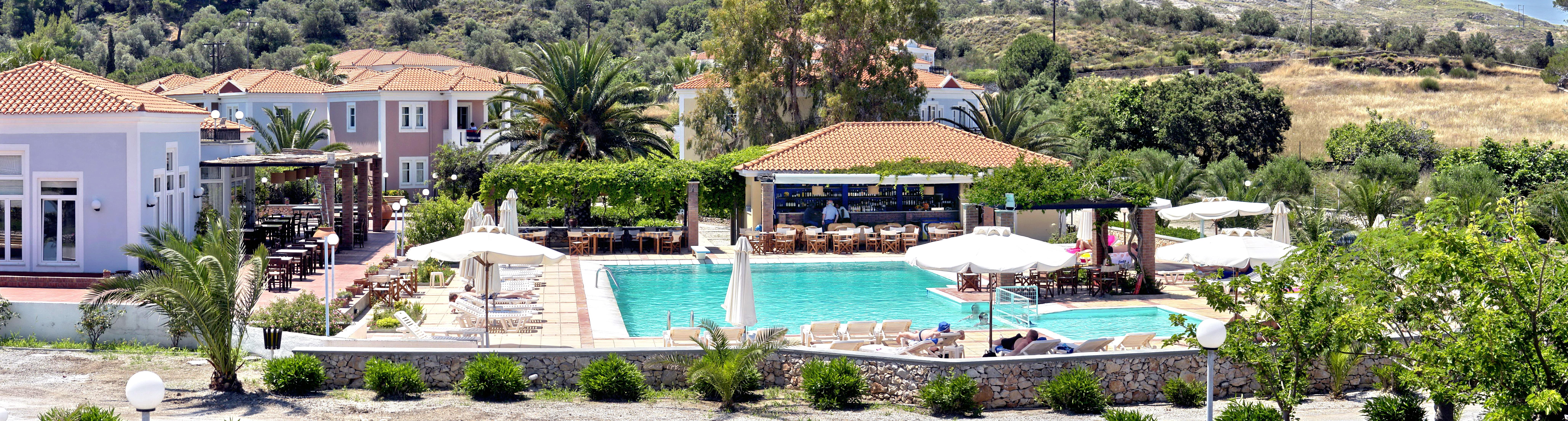 Panselinos Hotel Eftalou Exterior foto