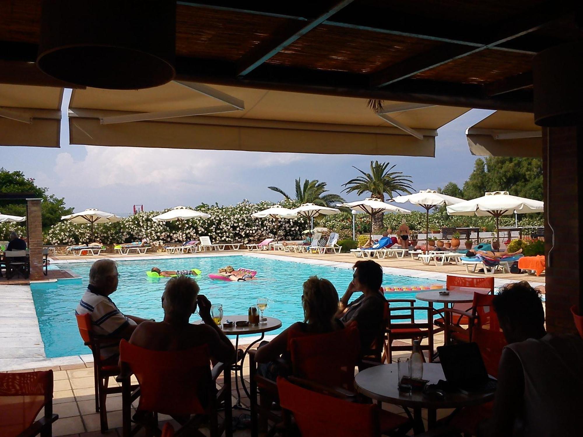 Panselinos Hotel Eftalou Exterior foto